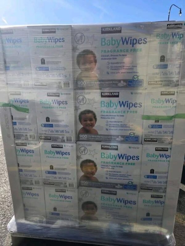 Baby Wipes Pallet – Bulk Sensitive Baby Wipes Wholesale