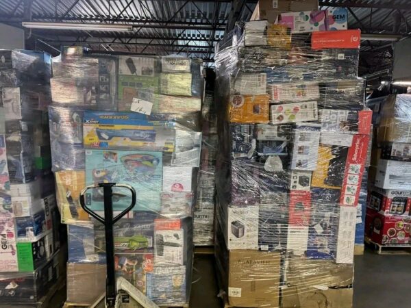 Electronics and small appliances pallets