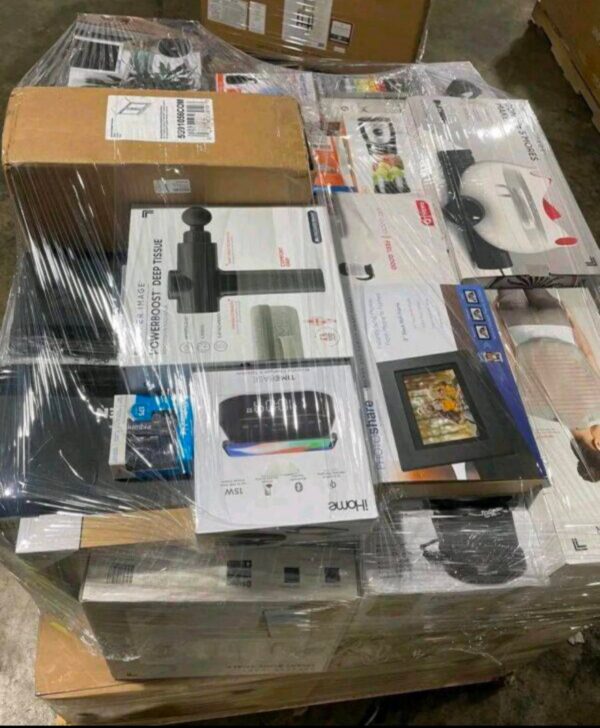 Electronics and small appliances pallets