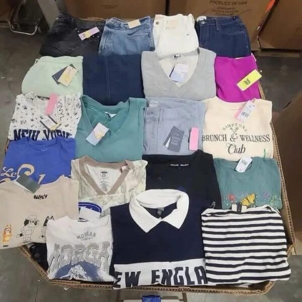 Spring Summer Clothing Pallets for Sale
