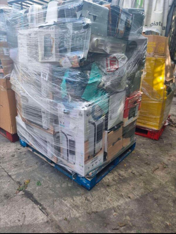 Electronics and small appliances pallets