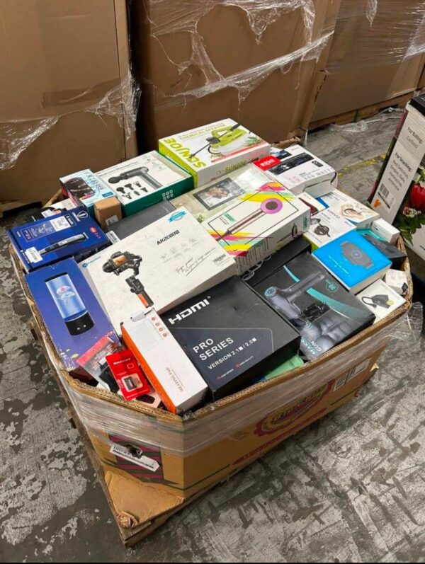 Electronics and small appliances pallets