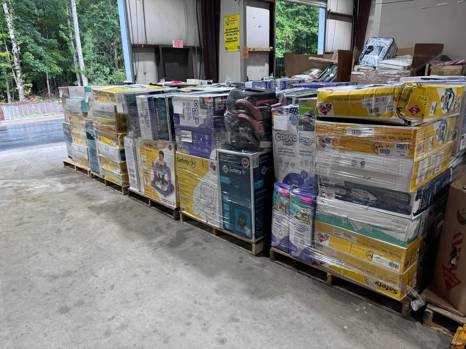 Buy Liquidation Pallets in Leeds