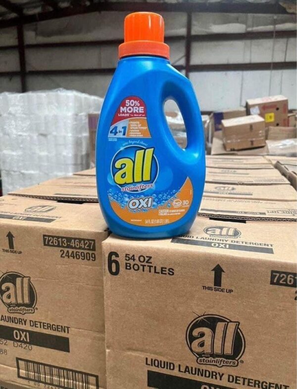 Detergent Pallet – 350 Pieces Bulk Laundry & Cleaning Detergents Wholesale
