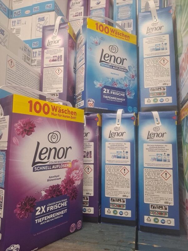 Detergent Pallet – 350 Pieces Bulk Laundry & Cleaning Detergents Wholesale
